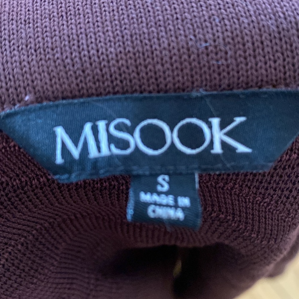 Misook One Button Open Front Cardigan Small Excel… - image 7